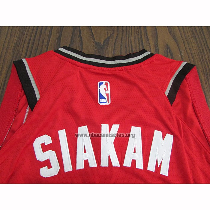 Camiseta Toronto Raptors Pascal Siakam NO 43 Statement 2018 Rojo